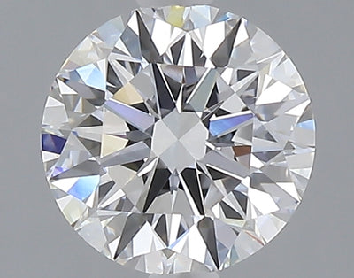 1.54 carat round lab grown diamond E color VS1 clarity
