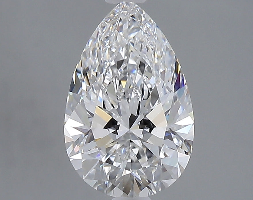 1.59 carat pear lab grown diamond E color VS1 clarity