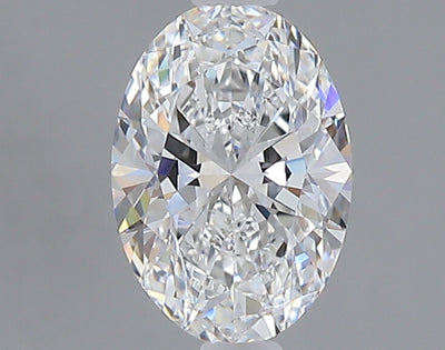 1.09 carat oval lab grown diamond D color VVS2 clarity