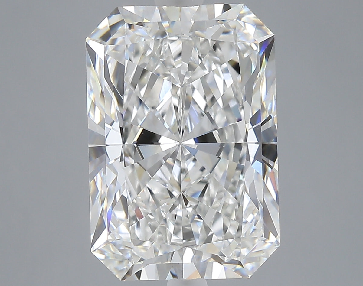 7.26 carat radiant lab grown diamond E color VVS2 clarity