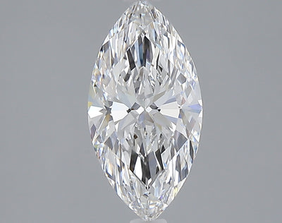 1.57 carat marquise lab grown diamond D color VVS2 clarity