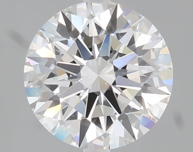 1.60 carat round lab grown diamond E color VVS2 clarity