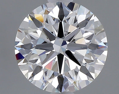 1.53 carat round lab grown diamond E color VVS2 clarity