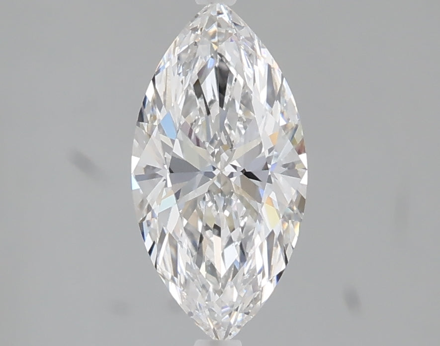 1.04 carat marquise lab grown diamond D color VVS2 clarity