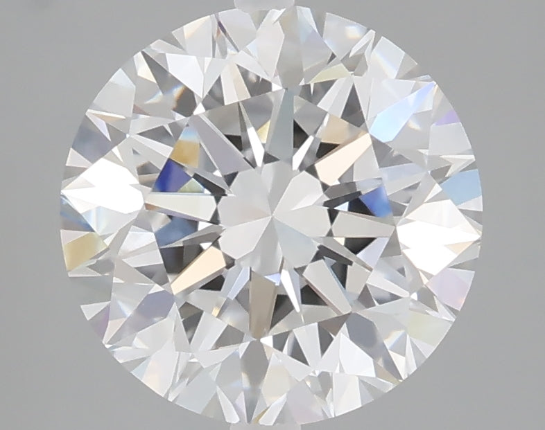 3.05 carat round lab grown diamond E color VVS2 clarity