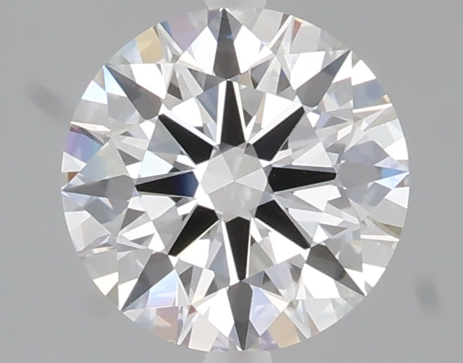 1.55 carat round lab grown diamond E color VVS2 clarity