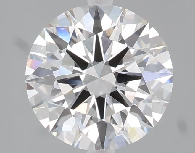 1.53 carat round lab grown diamond D color VVS2 clarity