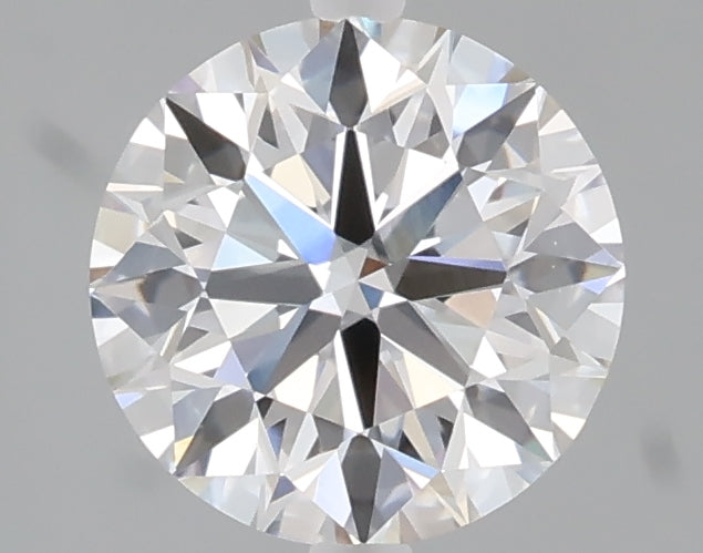 1.51 carat round lab grown diamond E color VVS2 clarity