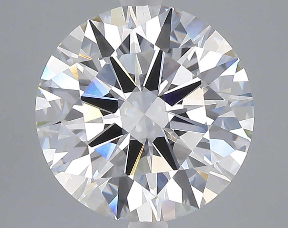 5.01 carat round lab grown diamond E color VS1 clarity