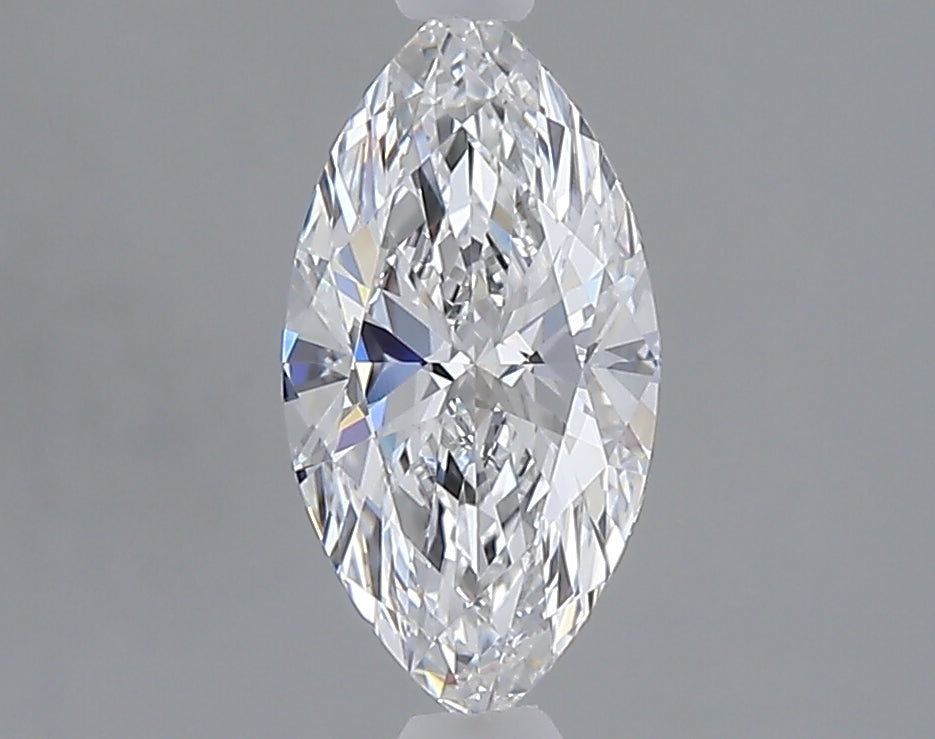 1.08 carat marquise lab grown diamond D color VVS2 clarity