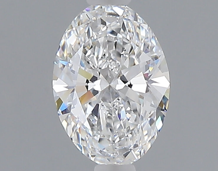 1.01 carat oval lab grown diamond D color VVS2 clarity