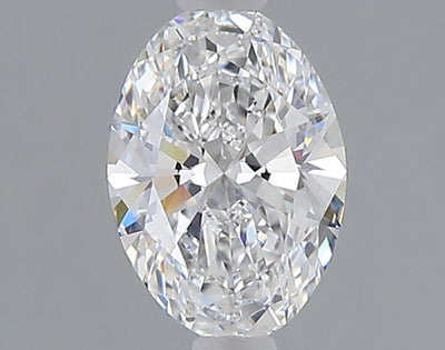 1.01 carat oval lab grown diamond D color VVS2 clarity