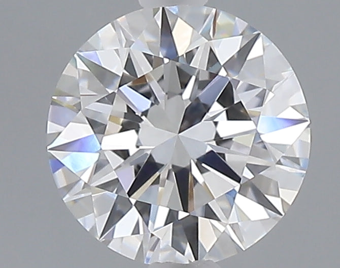 1.57 carat round lab grown diamond E color VVS2 clarity