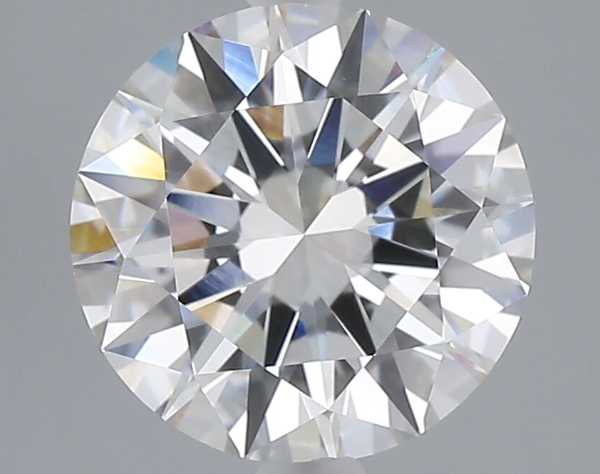 3.03 carat round lab grown diamond E color VVS2 clarity