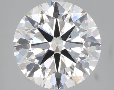 3.00 carat round lab grown diamond F color VS1 clarity