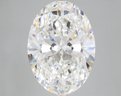 9.07 carat oval lab grown diamond F color VS1 clarity