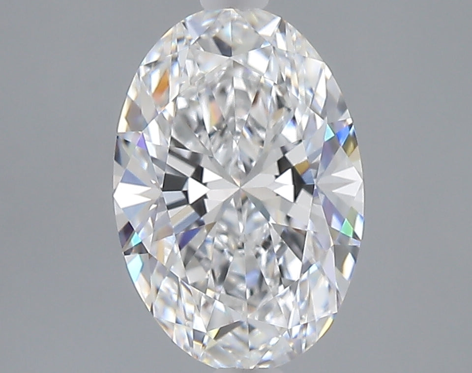 2.24 carat oval lab grown diamond D color VVS2 clarity