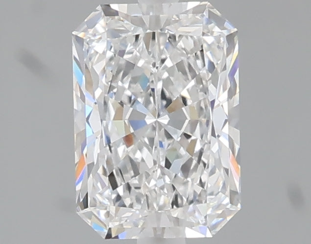 1.07 carat radiant lab grown diamond D color VVS2 clarity