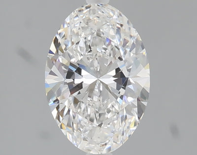 1.05 carat oval lab grown diamond D color VVS2 clarity