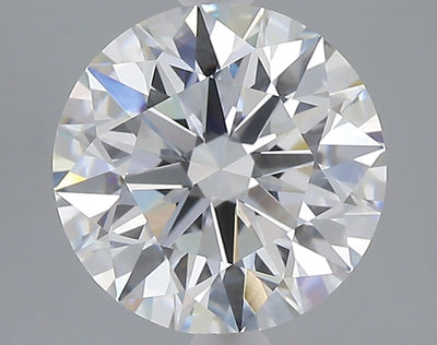 3.00 carat round lab grown diamond E color VVS2 clarity