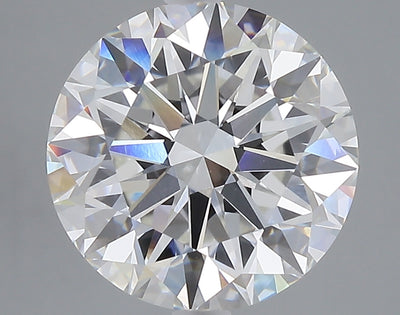4.61 carat round lab grown diamond E color VS1 clarity