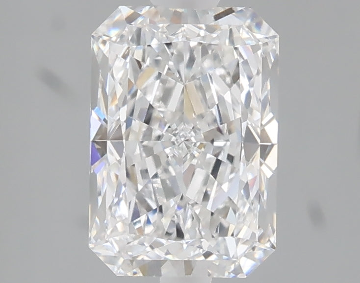1.57 carat radiant lab grown diamond E color VVS2 clarity