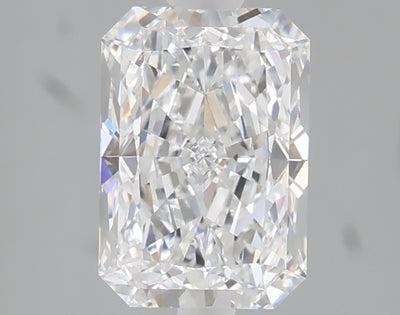 1.57 carat radiant lab grown diamond E color VVS2 clarity