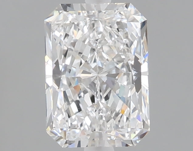 1.07 carat radiant lab grown diamond D color VVS2 clarity