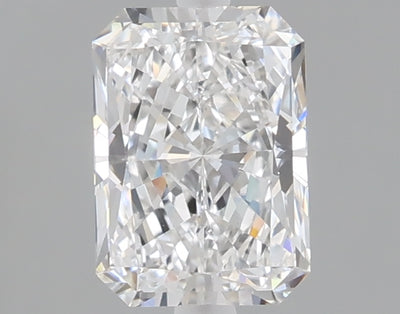 1.07 carat radiant lab grown diamond D color VVS2 clarity