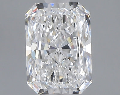 1.53 carat radiant lab grown diamond E color VVS2 clarity