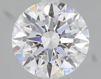 1.52 carat round lab grown diamond D color VVS2 clarity