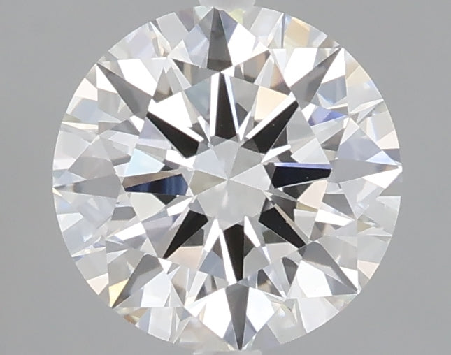 1.58 carat round lab grown diamond E color VS1 clarity