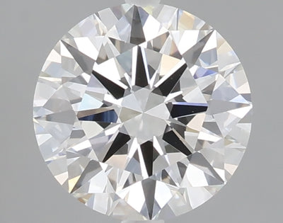 1.58 carat round lab grown diamond E color VS1 clarity
