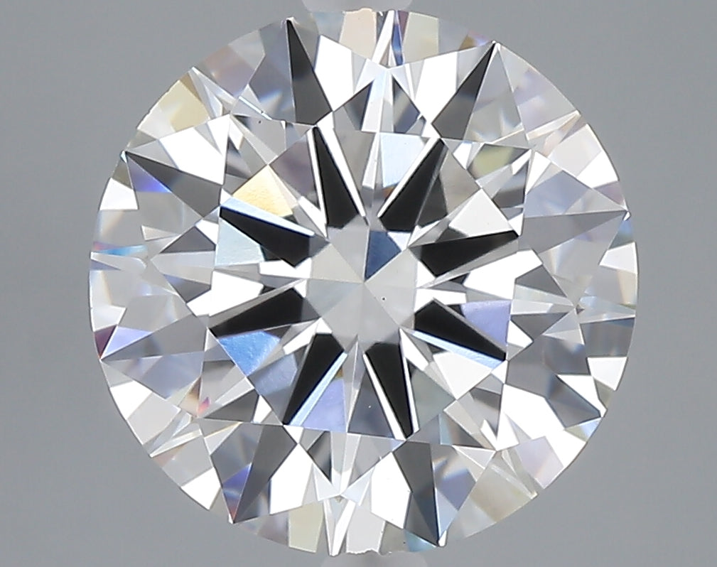 5.09 carat round lab grown diamond F color VS1 clarity