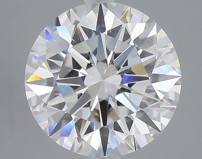 4.33 carat round lab grown diamond E color VS1 clarity