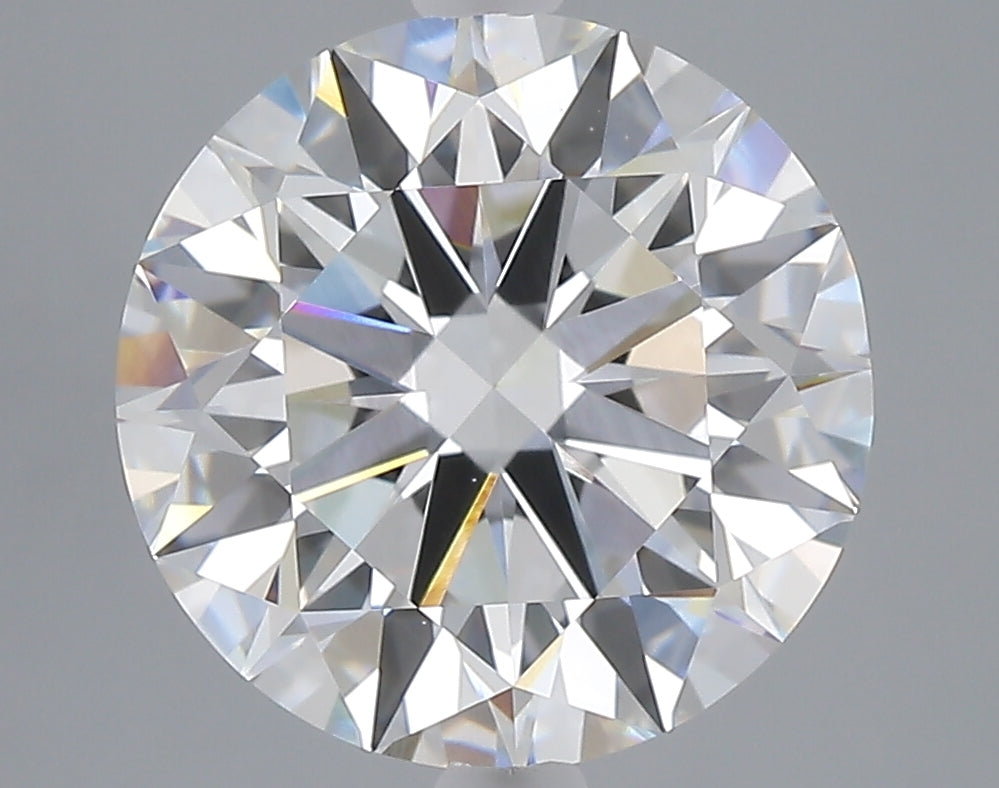 5.03 carat round lab grown diamond E color VS1 clarity
