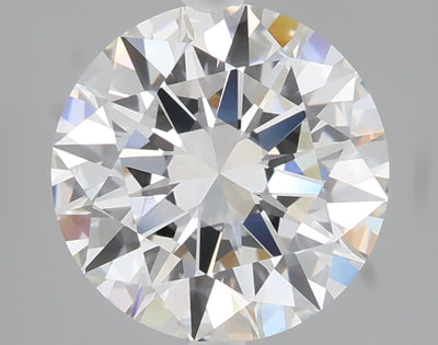 3.00 carat round lab grown diamond F color VVS2 clarity