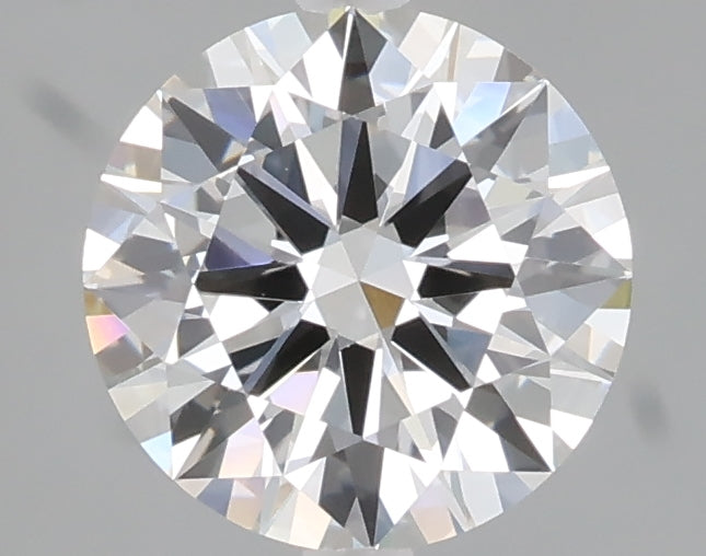 1.54 carat round lab grown diamond F color VVS2 clarity