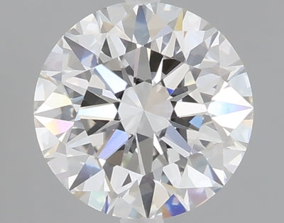 1.56 carat round lab grown diamond E color VVS2 clarity