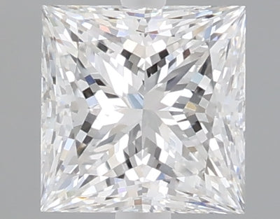 1.04 carat princess lab grown diamond D color VVS1 clarity