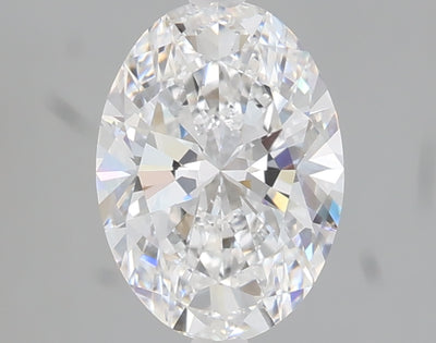 1.57 carat oval lab grown diamond D color VS1 clarity