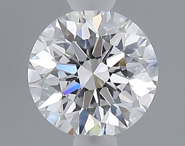 1.08 carat round lab grown diamond D color VVS2 clarity