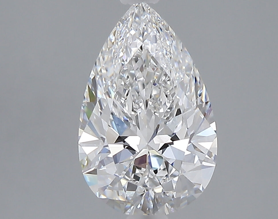 1.89 carat pear lab grown diamond E color VVS2 clarity