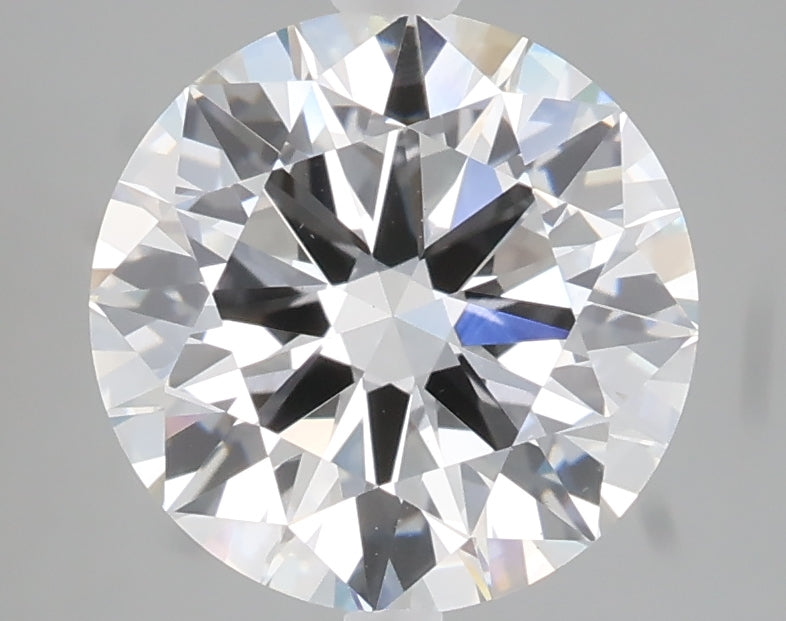 2.83 carat round lab grown diamond E color VS1 clarity