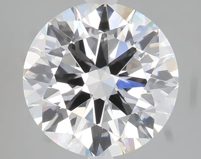 2.83 carat round lab grown diamond E color VS1 clarity