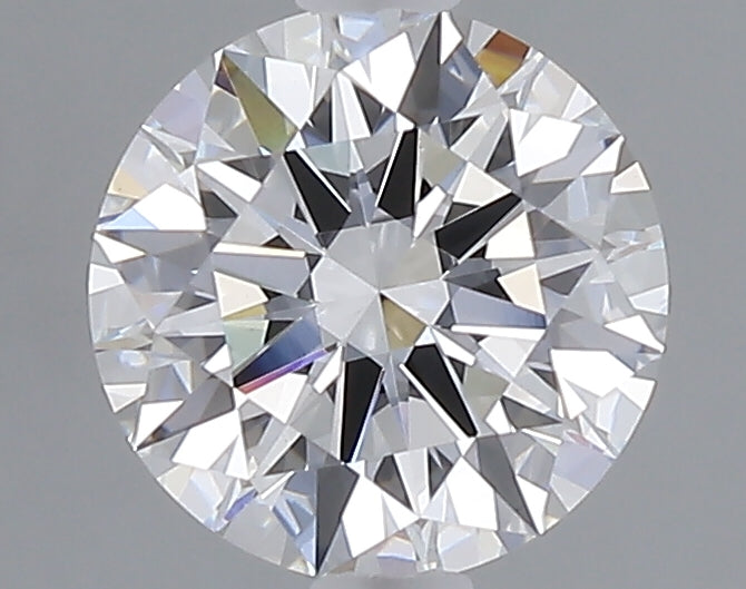 1.58 carat round lab grown diamond D color VVS2 clarity