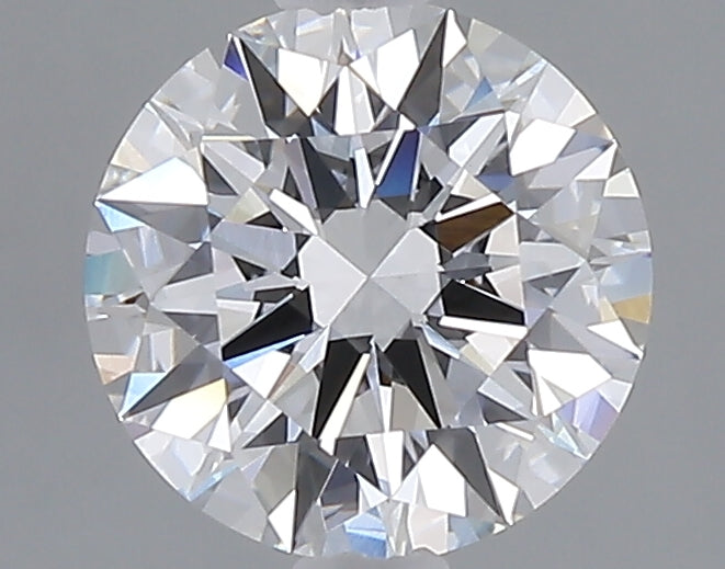 1.54 carat round lab grown diamond D color VVS2 clarity