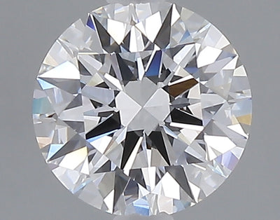 1.54 carat round lab grown diamond D color VVS2 clarity