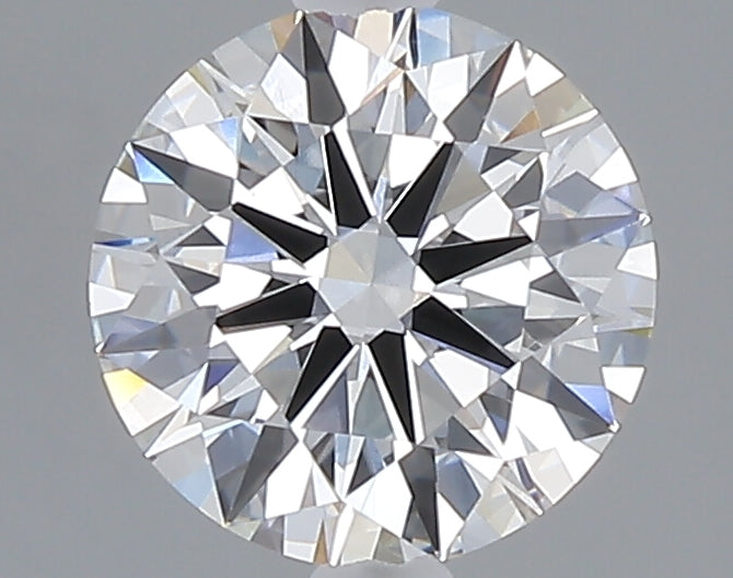 1.55 carat round lab grown diamond E color VVS2 clarity