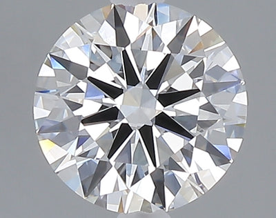 1.55 carat round lab grown diamond E color VVS2 clarity